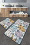Mijölnir Juego de alfombrillas de baño Centum - 84 Multicolor